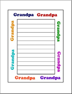 grandparents day theme unit  printable worksheets games
