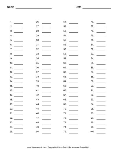 printable blank answer sheet   richard mcnarys coloring pages