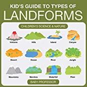 kids guide  types  landforms childrens science nature baby