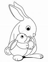 Bunny Coloring Pages Gangster Bugs Printable Getcolorings sketch template