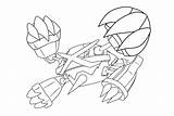 Mega Coloring Pokemon Pages Rayquaza Deviantart Theangryaron Journal Metagross sketch template