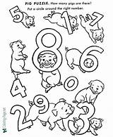 Preschool Printables Coloring Numbers Pages Kids Learning Printable Counting Worksheets Activity Number Activities Worksheet Kindergarten Fun Educational Color Sheets Count sketch template