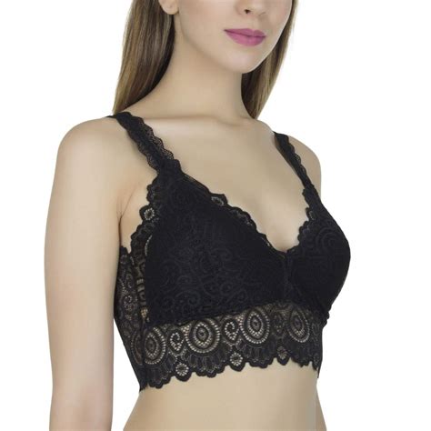 buy myza women s microfibre fancy lace bra rioe bra 03617 at