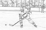 Hockey sketch template