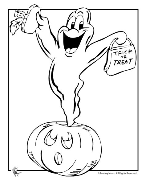 ghost coloring page woo jr kids activities childrens publishing