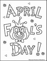 Fools April Coloring Pages Preschool Kids Activities Pranks Sheets Fool Kindergarten Print School Printables Choose Board Jokes Toddlers Funny Crafts sketch template