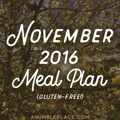 meal plans archives  humble place
