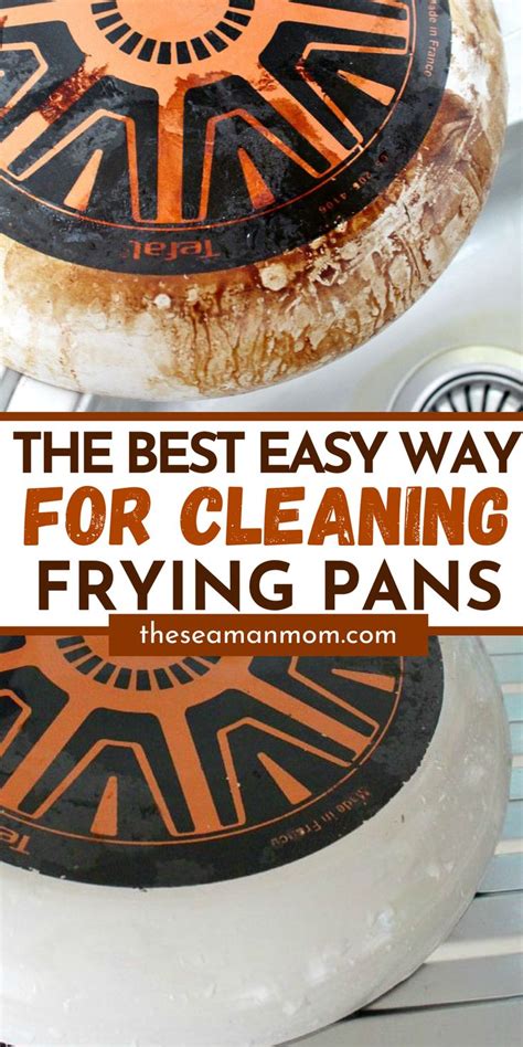 clean  frying pan   cleaning pans cleaning