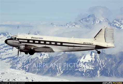 desert air douglas dc    flight alaska photo id  airplane picturesnet