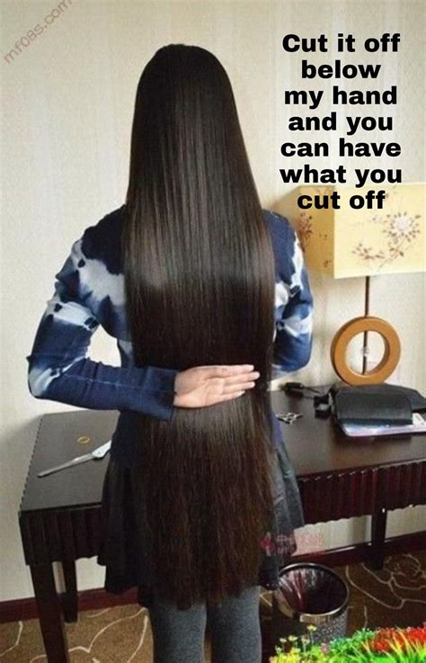 Long Dark Hair Long Hair Cuts Chest Length Hair Forced Haircut