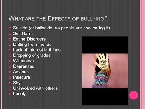 effects  bullying health pinterest bullying