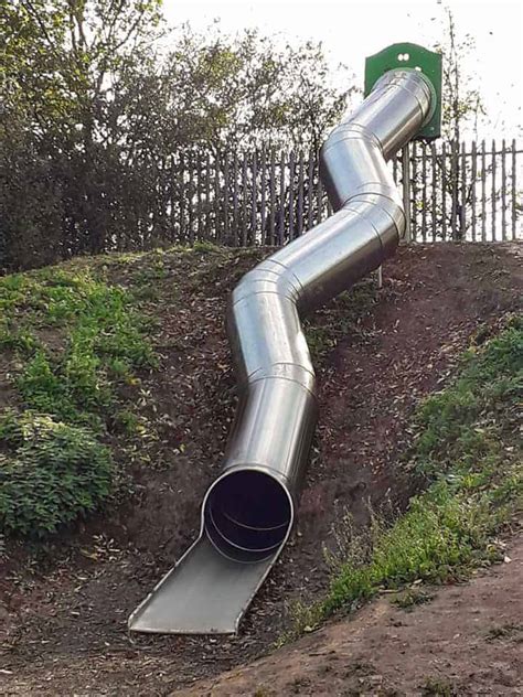 versatile embankment  stainless steel tube   playdale playgrounds    uk