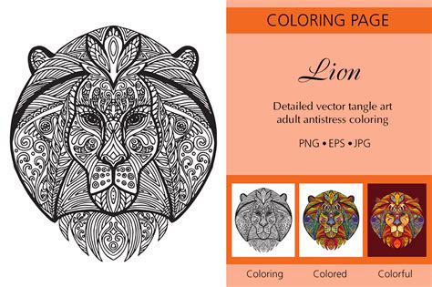 detailed lion coloring pages detailed lion coloring pages clip art