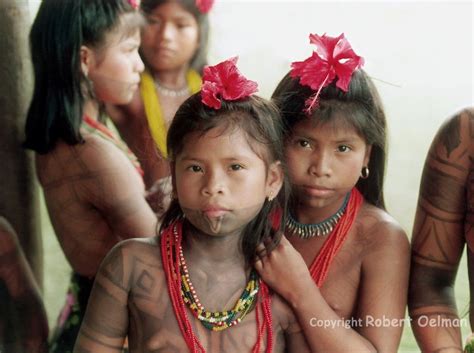 Embera Girls Robert Oelman Foto S