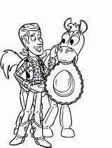 Woody Toy Story Coloring Pages Buzz Printable Lightyear Sheriff Jessie Kids Drawing Bullseye Fnaf Color Getcolorings Disney Book Print Getdrawings sketch template