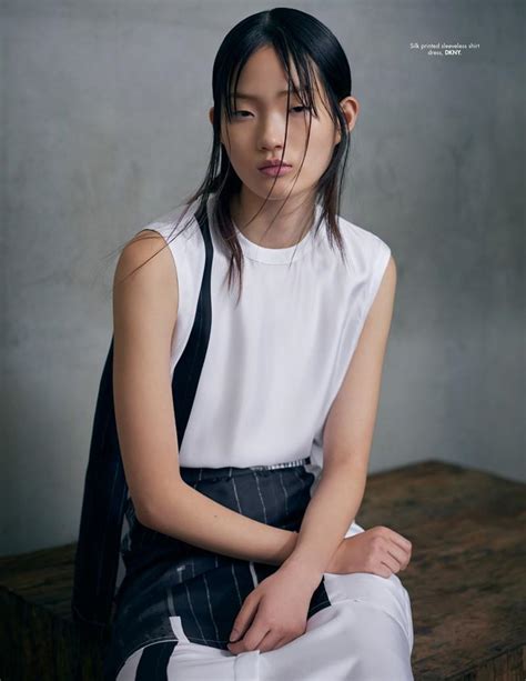Asian Models Blog Editorial Hyun Ji Shin For L Officiel Malaysia
