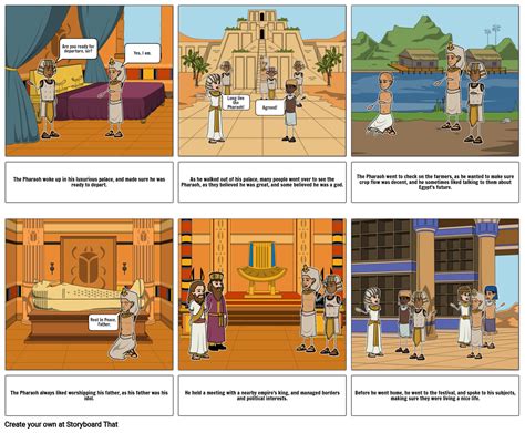 pharaoh s life storyboard by 9eb60f32