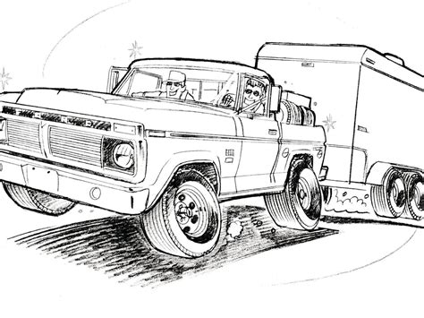 cars coloring pages  children truck pickup colorin vrogueco
