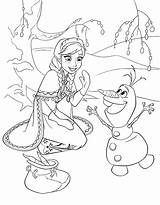 Disney Coloring Pages Anna Walt Olaf Characters Princess Frozen Fanpop Sheets Colouring Color Coloriages Kolorowanki Adults sketch template