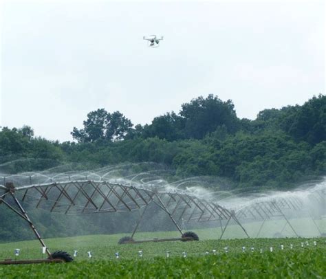 camera  drone video   identify center pivot sprinkler repairs irrigation