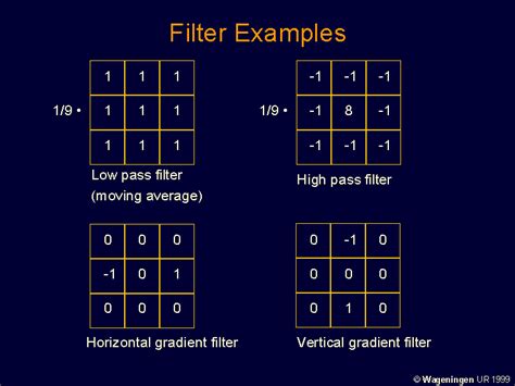 filter examples