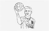 Messi Coloring Pages Lionel Soccer Coloringcrew Pngkey sketch template