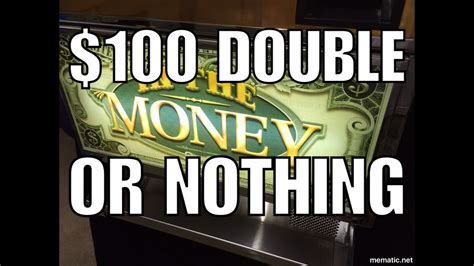 💥in The Money Slot Machine💥 100 Double Or Nothing💥live Play Slot Play💥