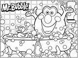 Coloring Pages Bubble Bath Printable Time 3d Colouring Drawing Adults Mr Children Color Worksheets Fun Getdrawings Adult Gum Clipart Guppies sketch template