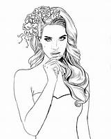 Lana Rey Del Coloring Pages Color Drawings Girl Pop Projects Clay Getdrawings Line Illustration sketch template