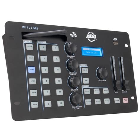 wifly ne wireless dmx controller  gearmusic