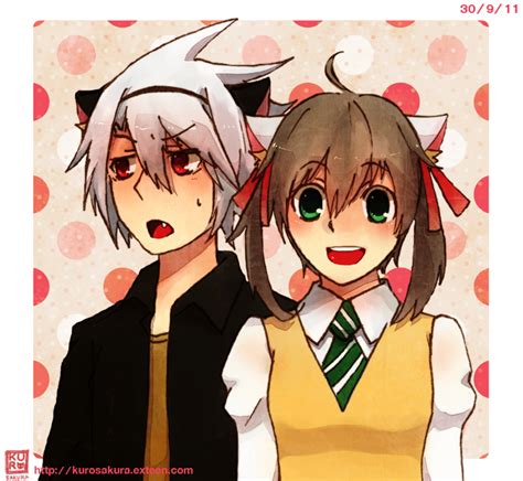 Nekomimi Soul X Maka By Kur0 Sakura On Deviantart