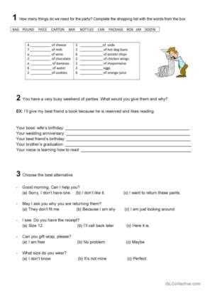 pre intermediate english esl worksheets