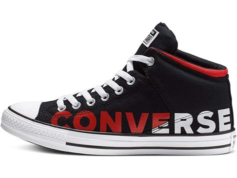 converse mens chuck taylor  star high street wordmark  sneaker walmartcom