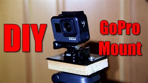 diy tripod mount  gopro package mount youtube