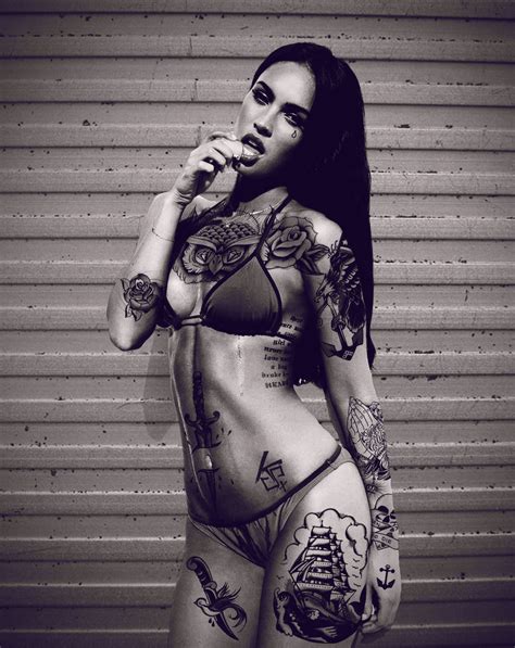 Megan Fox Tattoos3d Tattoos