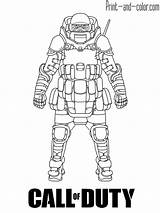 Duty Juggernaut Warfare Ghosts Colouring Loudlyeccentric sketch template