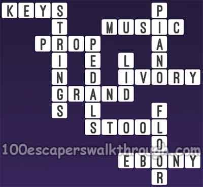 clue crossword piano answers  game answers   escapers