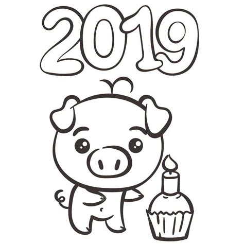 year  coloring pages    print