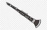 Clarinet Pinclipart sketch template
