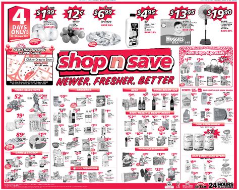 shop  save supermarket weekly promotions  aug