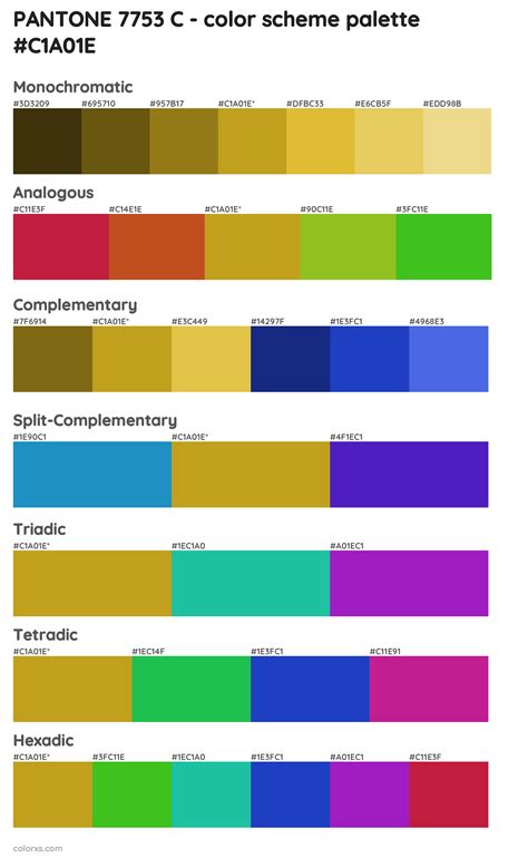 pantone   color palettes  color scheme combinations colorxscom