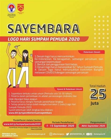 Logo Hari Sumpah Pemuda 2020 Kemenpora – Crimealirik Page