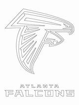 Falcons Atlanta Logo Coloring Nfl Printable Pages Crafts Supercoloring Falcon Football Kids Print Color Logos Sheets Stencil Book Bible Cartoons sketch template