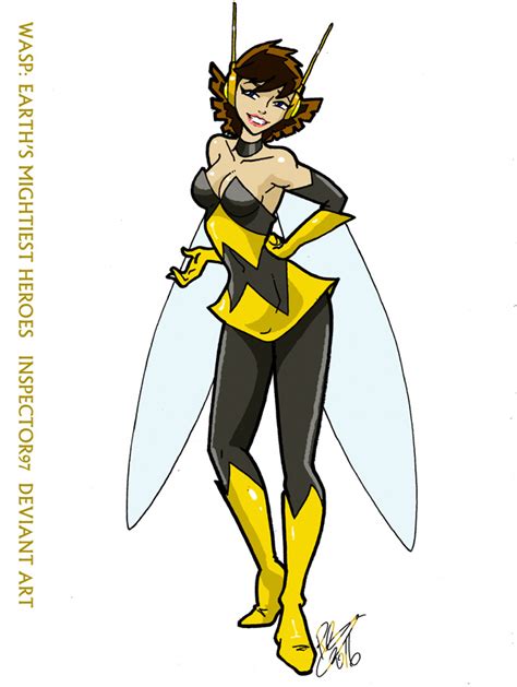 Wasp Earth S Mightiest Heroes By Inspector97 On Deviantart