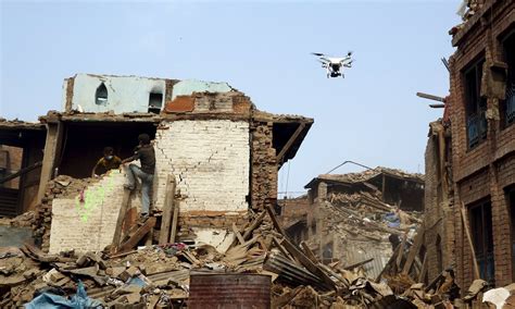 disaster relief drones digital street
