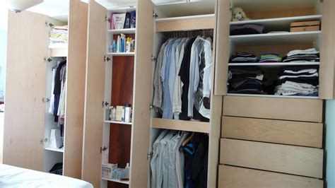 bedroom wardrobe built  chimney breast diy