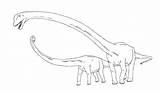 Mamenchisaurus Deviantart sketch template