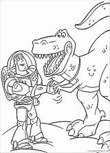 Lightyear Buzz Coloring4free Coloring Pages Rex Related Posts Flying sketch template