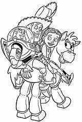 Toy Coloring Story Pages Coloringpages1001 sketch template