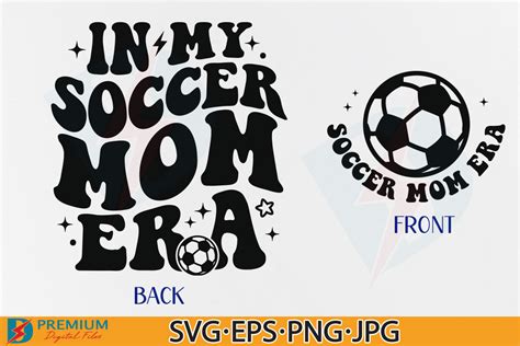 soccer mom era png svg retro mama graphic  premium digital